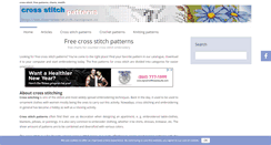 Desktop Screenshot of free-cross-stitch.rucniprace.cz