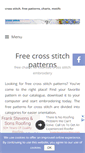 Mobile Screenshot of free-cross-stitch.rucniprace.cz